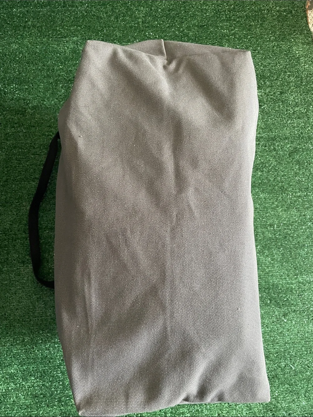 LO & SONS Catalina Deluxe Large Gray Tote Weekender Travel Bag Canvas Carry All